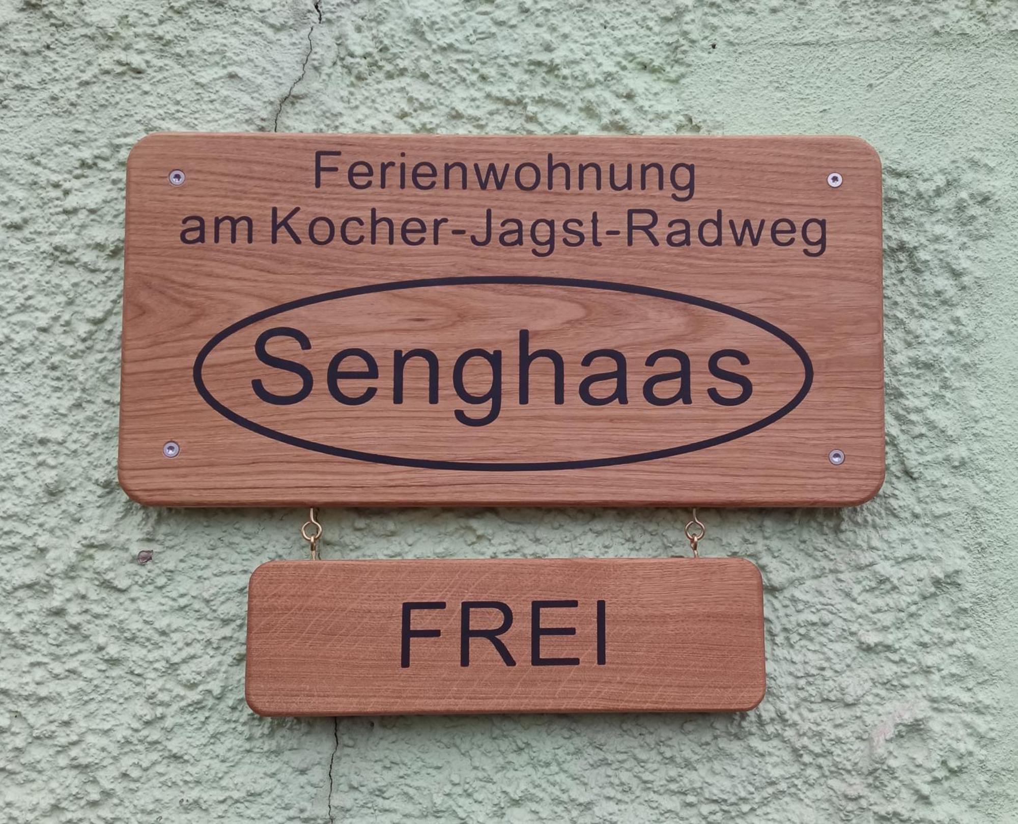 Ferienwohnung Am Kocher-Jagst Radweg Neuenstadt am Kocher Esterno foto